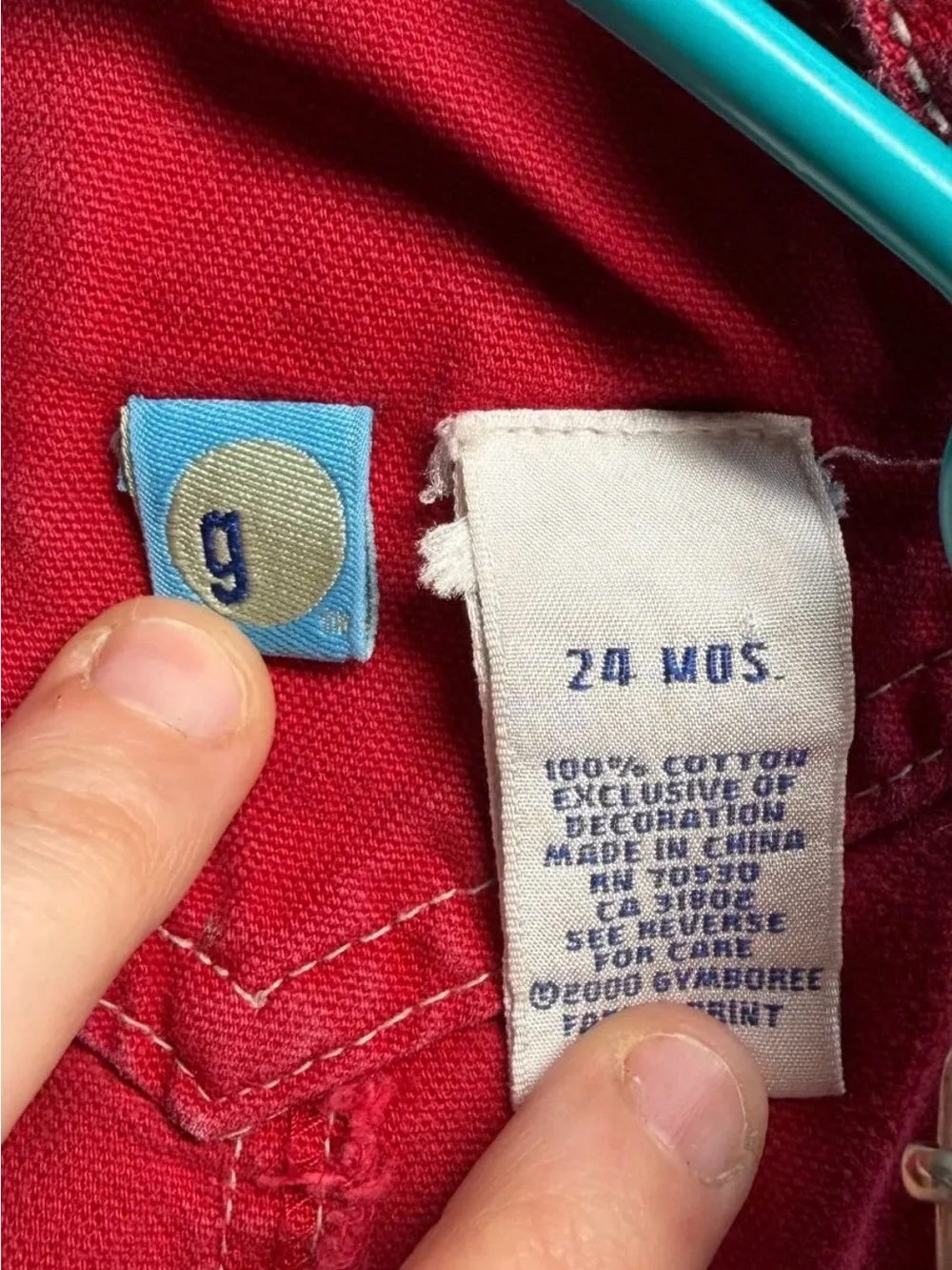 24m 2000 Gymboree Shortalls - runs big